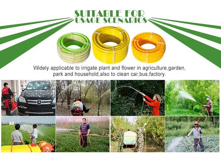 Wholesale Customized High Pressure PVC Power Spray Hose for Agricultural Sprayer