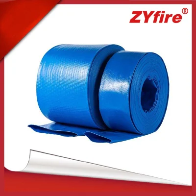 Zyfire 大径 12 インチ ブルー PVC フラット排気管