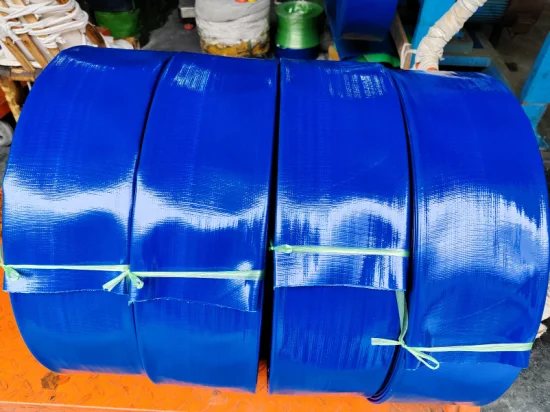 工場PVC農業用パイプポンプ吐出フラットガーデンウォーターホース
